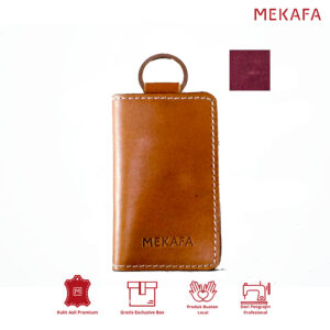 Mekafa Key Wallet Maroon