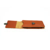 Mekafa NIKRON Brown Dompet Pinggang Kulit Asli Smartphone - Gambar 3
