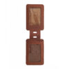 Mekafa Magyard gantungan Id card holder name tag kulit Asli Premium - Gambar 9