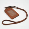 Mekafa Magyard gantungan Id card holder name tag kulit Asli Premium - Gambar 8